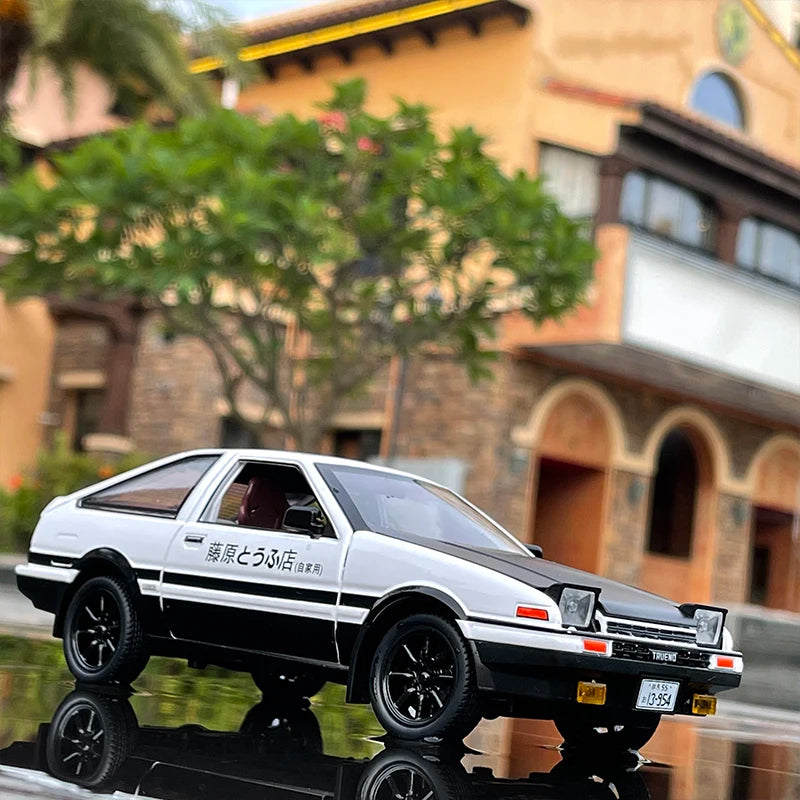 Toyota Initial D AE86 Model Car 1:32