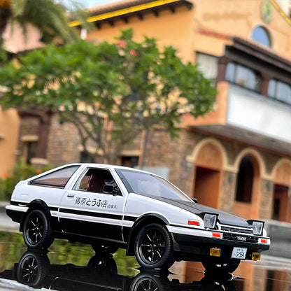 Toyota Initial D AE86 Model Car 1:32