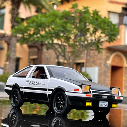 Toyota Initial D AE86 Model Car 1:32