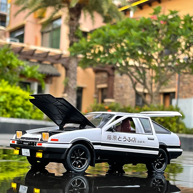 Toyota Initial D AE86 Model Car 1:32