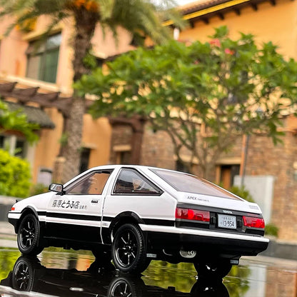 Toyota Initial D AE86 Model Car 1:32