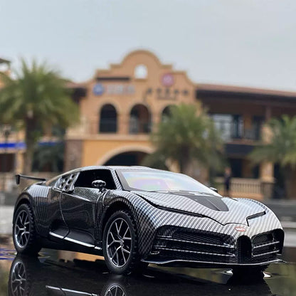 Bugatti Centodieci Carbon Model Car 1:32