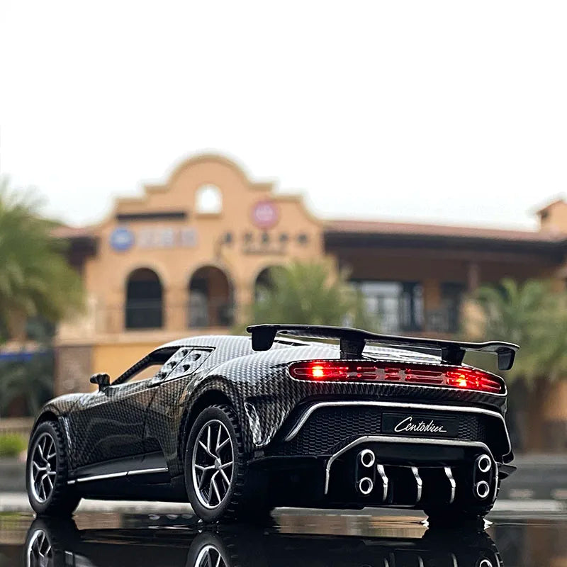 Bugatti Centodieci Carbon Model Car 1:32