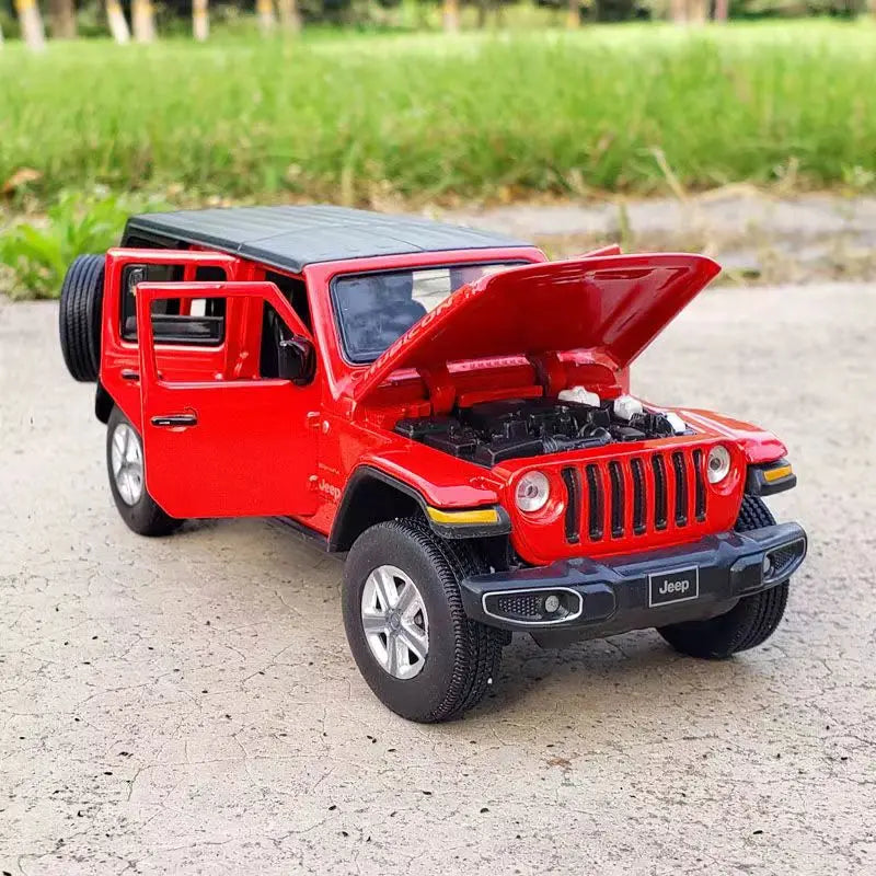 Jeep Wrangler Rubicon Model Car 1:32