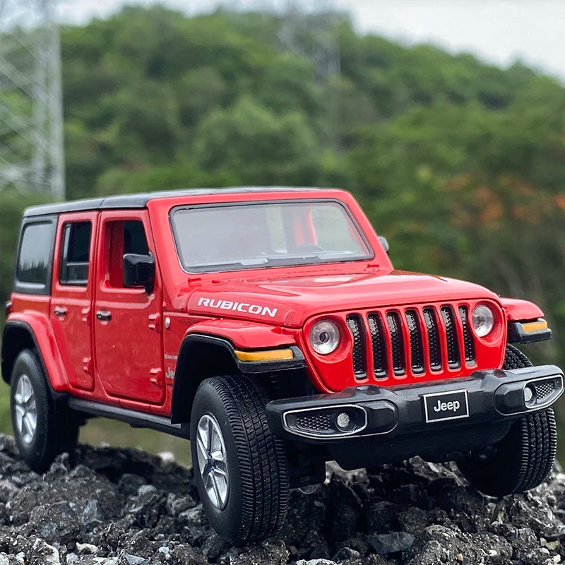 Jeep Wrangler Rubicon Model Car 1:32